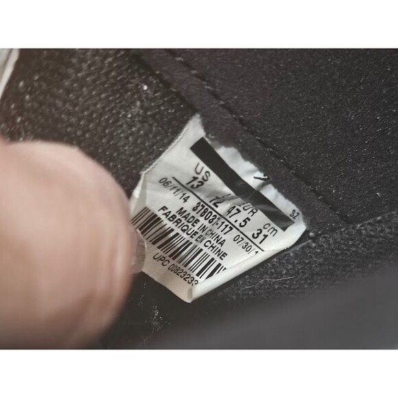 Nike AIR JORDAN 11 RETRO LEGEND BLUE 2014 model 378037 117 Air Jorda Size 13 - Picture 7 of 12